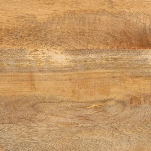 Table à manger rectangulaire plateau épais bois de manguier noir Ixia 160 x 90 cm — vue 5