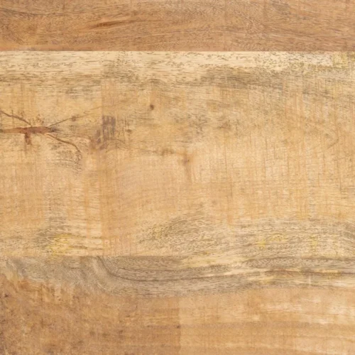 Table à manger rectangulaire plateau épais bois de manguier noir Ixia 180 cm — vue 5