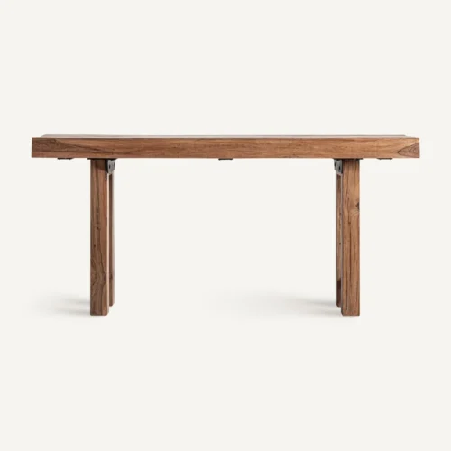 Table à manger Riom bois recyclé marron Vical Home