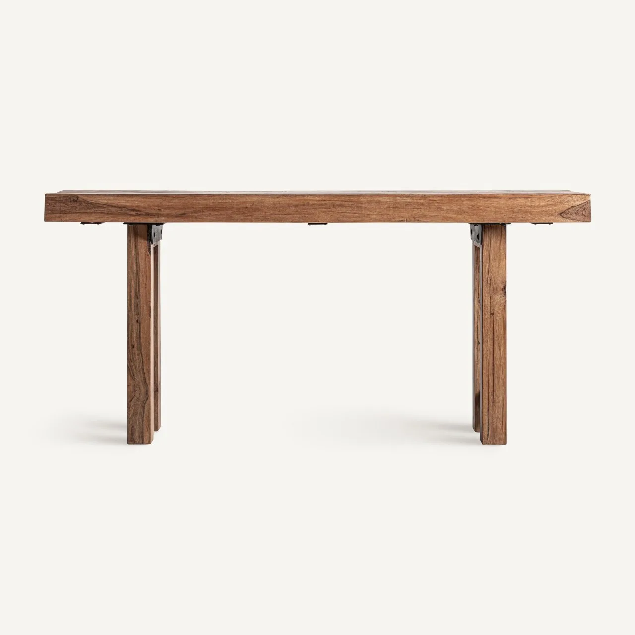 Table à manger Riom bois recyclé marron Vical Home