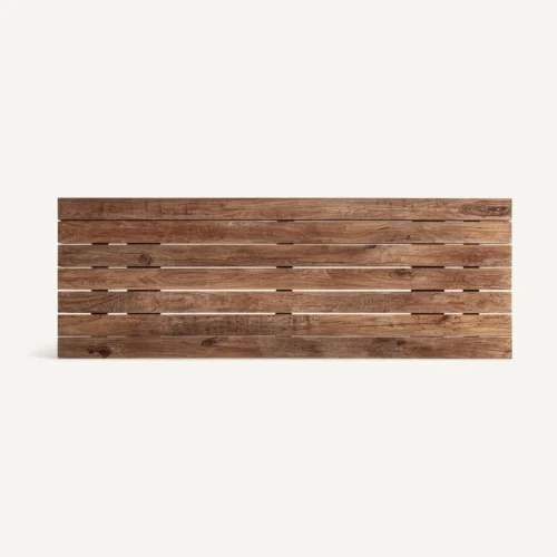 Table à manger Riom bois recyclé marron Vical Home — vue 3