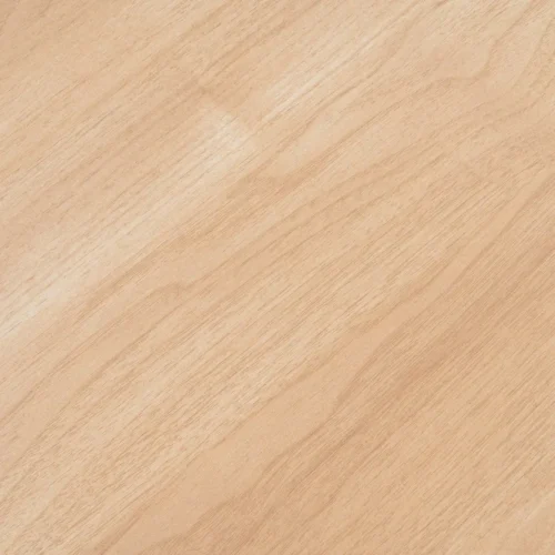 Table à manger ronde plateau bicolore naturel et blanc Ixia 100 cm — vue 8