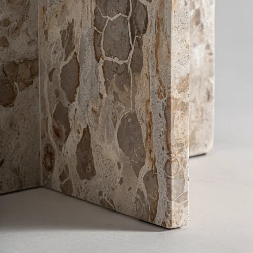 Table basse Alessano marbre beige Vical Home — vue 4