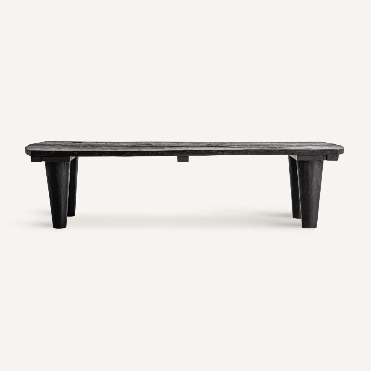 Table basse Allons bois recyclé noir Vical Home