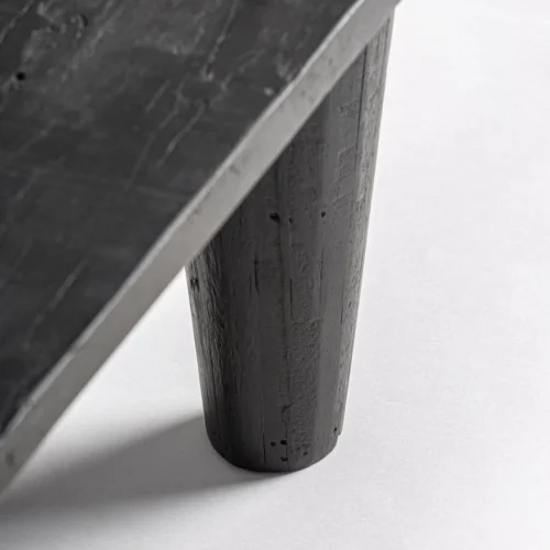 Table basse Allons bois recyclé noir Vical Home — vue 4