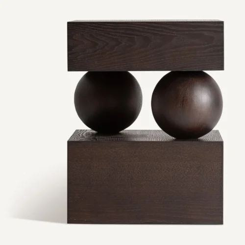 Table basse Arriach orme et frêne wengé Vical Home