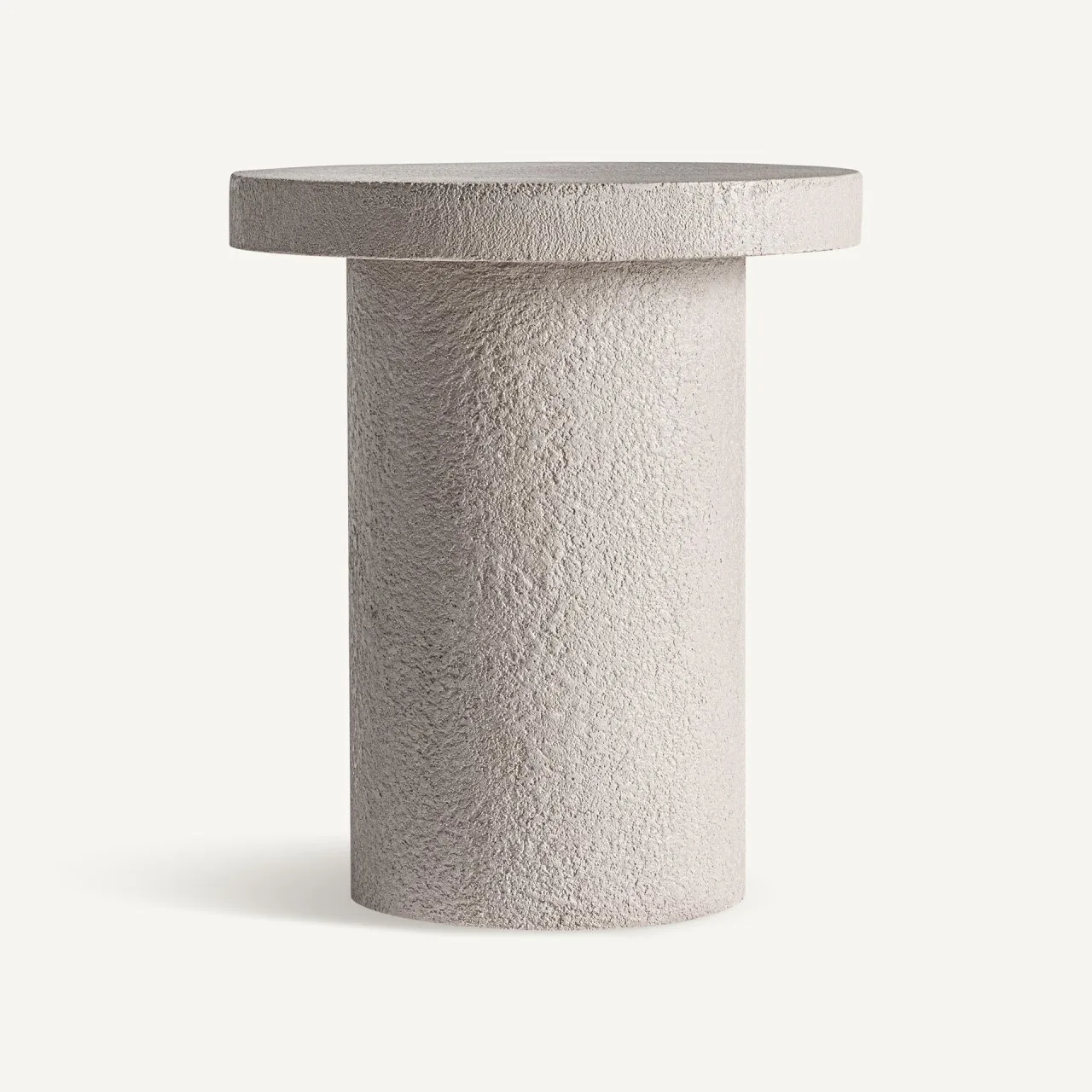 Table basse Banfe beige 48 x 48 Vical Home
