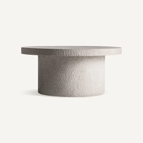 Table basse Banfe beige 90 x 90 Vical Home