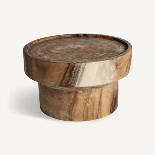 Table basse Barika bois de suar marron Vical Home — vue 2