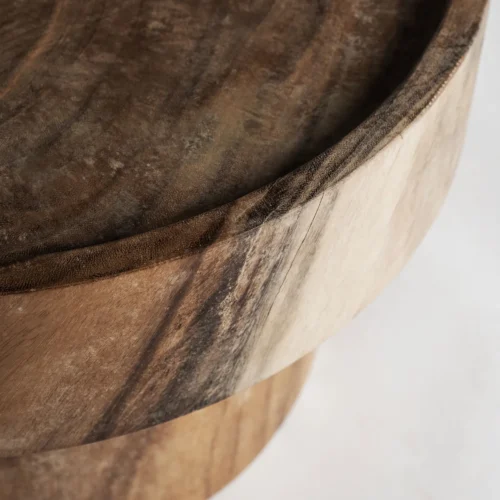 Table basse Barika bois de suar marron Vical Home — vue 6
