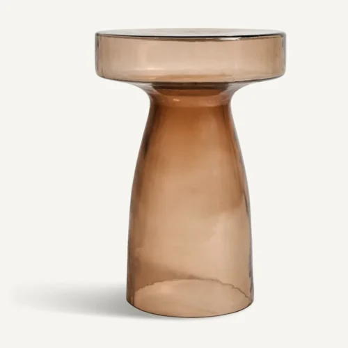 Table basse Beius verre marron Vical Home