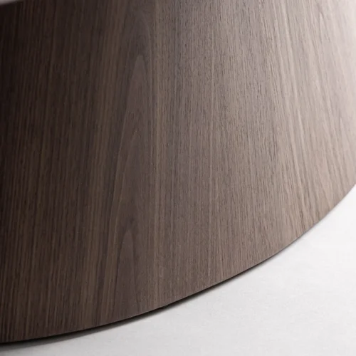 Table basse Bionaz taupe et noyer Vical Home — vue 4