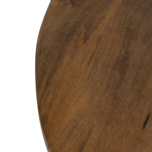 Table basse bois de manguier Ixia 100 cm — vue 4