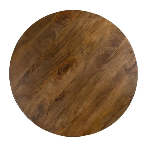 Table basse bois de manguier Ixia 100 cm — vue 8