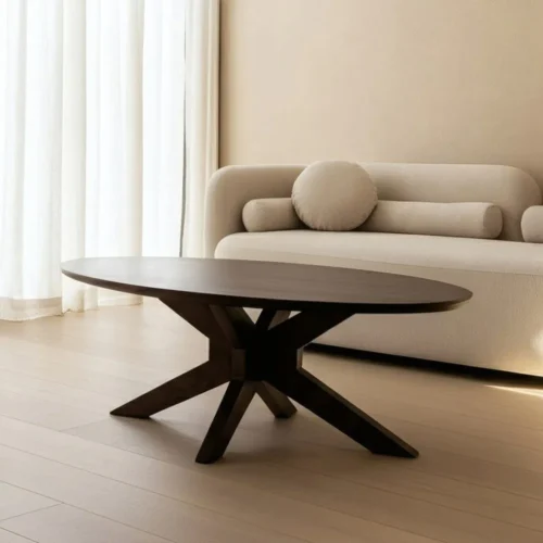 Table basse bois de manguier Ixia 110 cm