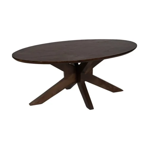 Table basse bois de manguier Ixia 110 cm — vue 2