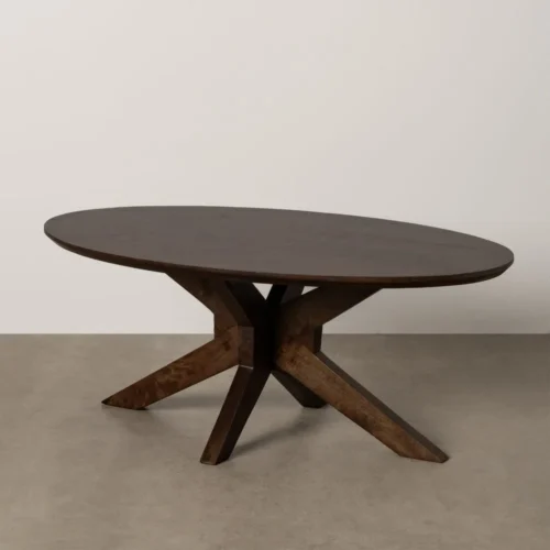Table basse bois de manguier Ixia 110 cm — vue 8