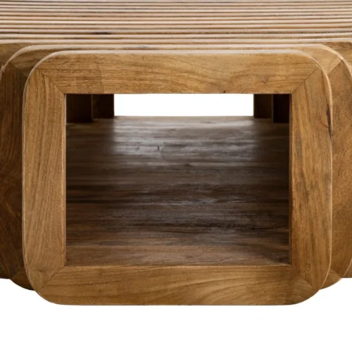 Table basse bois de manguier Ixia 84 cm — vue 10