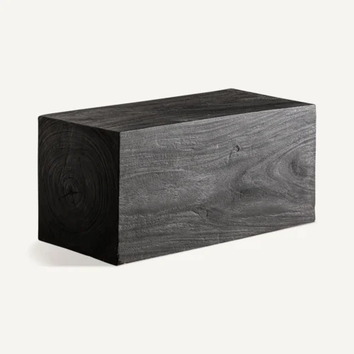 Table basse bois de suar 80 x 40 x 38 Vical Home — vue 2