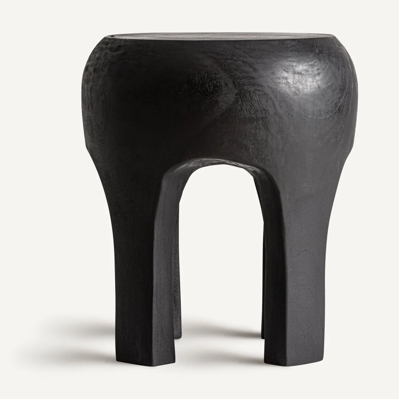 Table basse bois de suar brun clair 40 x 40 x 46 Vical Home