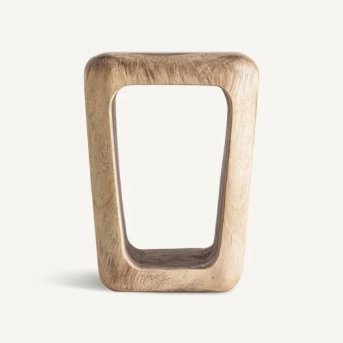 Table basse bois de suar brun clair 45 x 40 x 60 Vical Home