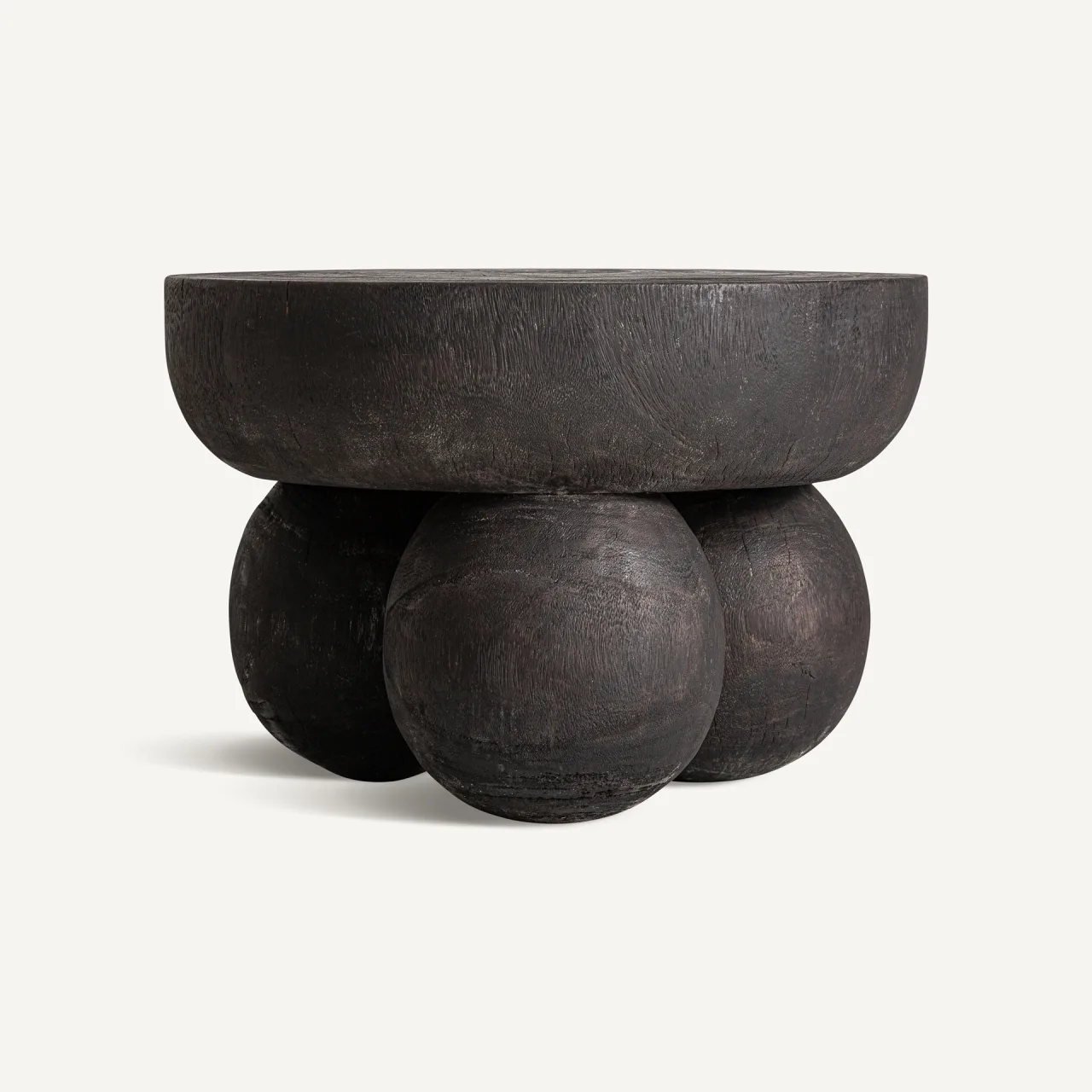 Table basse bois de suar marron 60 x 60 x 40 Vical Home