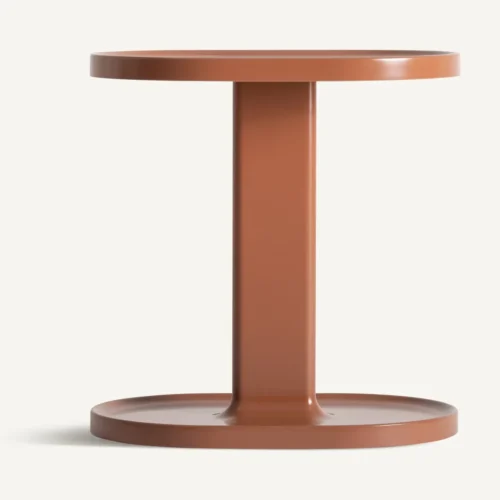 Table basse bois marron et hêtre 50 x 35 x 52 Vical Home