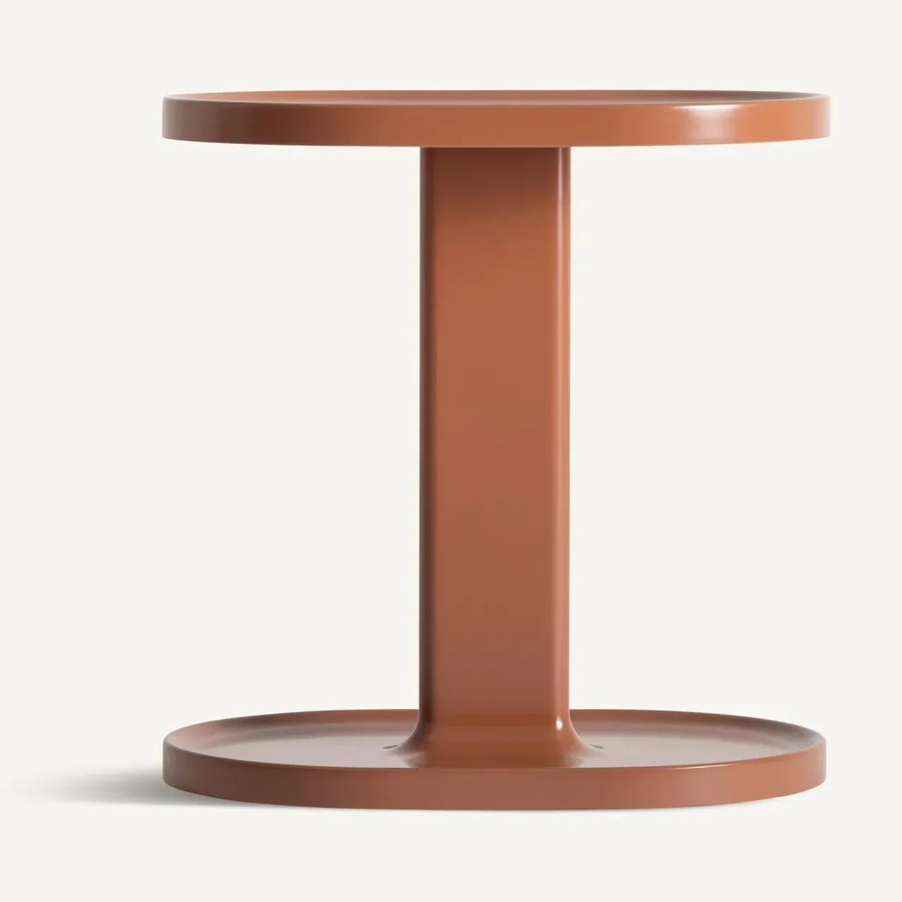 Table basse bois marron et hêtre 50 x 35 x 52 Vical Home