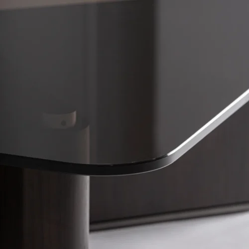 Table basse Bransby frêne noir 100 x 100 cm Vical Home — vue 3