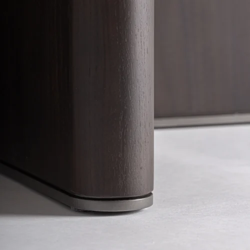 Table basse Bransby frêne noir 100 x 100 cm Vical Home — vue 4