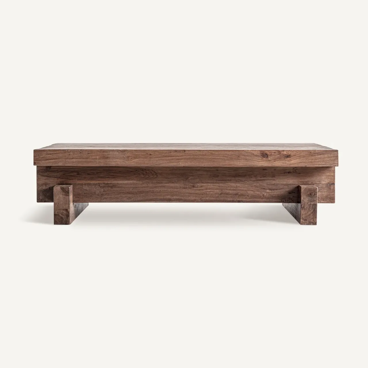Table basse Brutalist bois de sal 150 cm Vical Home