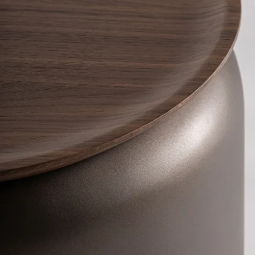 Table basse Bugdorf contreplaqué nuances de marron Vical Home — vue 3