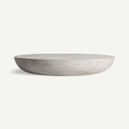 Table basse Cles ciment gris 98 x 98 Vical Home
