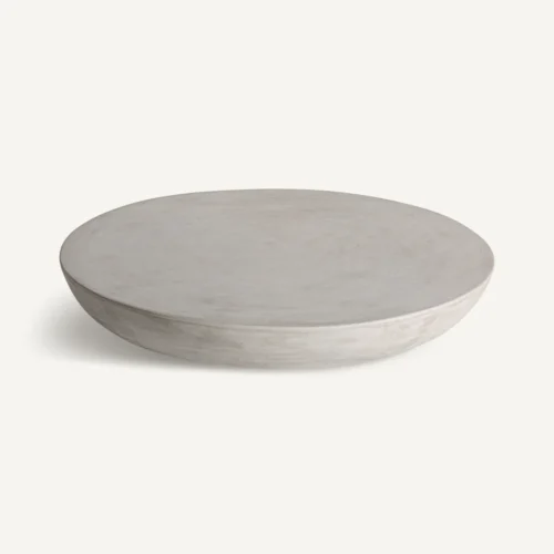 Table basse Cles ciment gris 98 x 98 Vical Home — vue 2