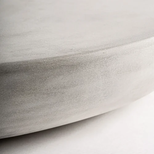 Table basse Cles ciment gris 98 x 98 Vical Home — vue 3