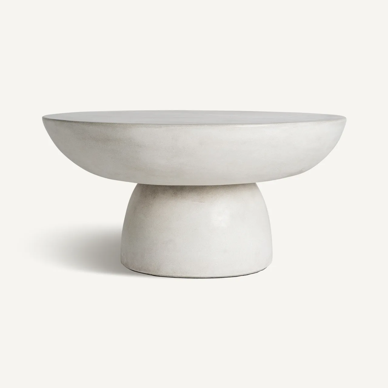 Table basse Cles grès gris 70 x 70 Vical Home