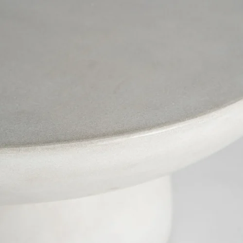 Table basse Cles grès gris 70 x 70 Vical Home — vue 5