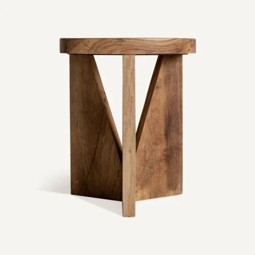 Table basse Cotard bois récupéré marron Vical Home