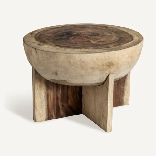 Table basse Doucen bois de suar naturel Vical Home — vue 2