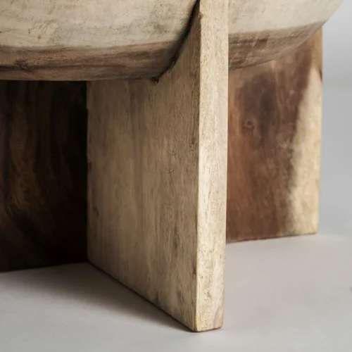 Table basse Doucen bois de suar naturel Vical Home — vue 6