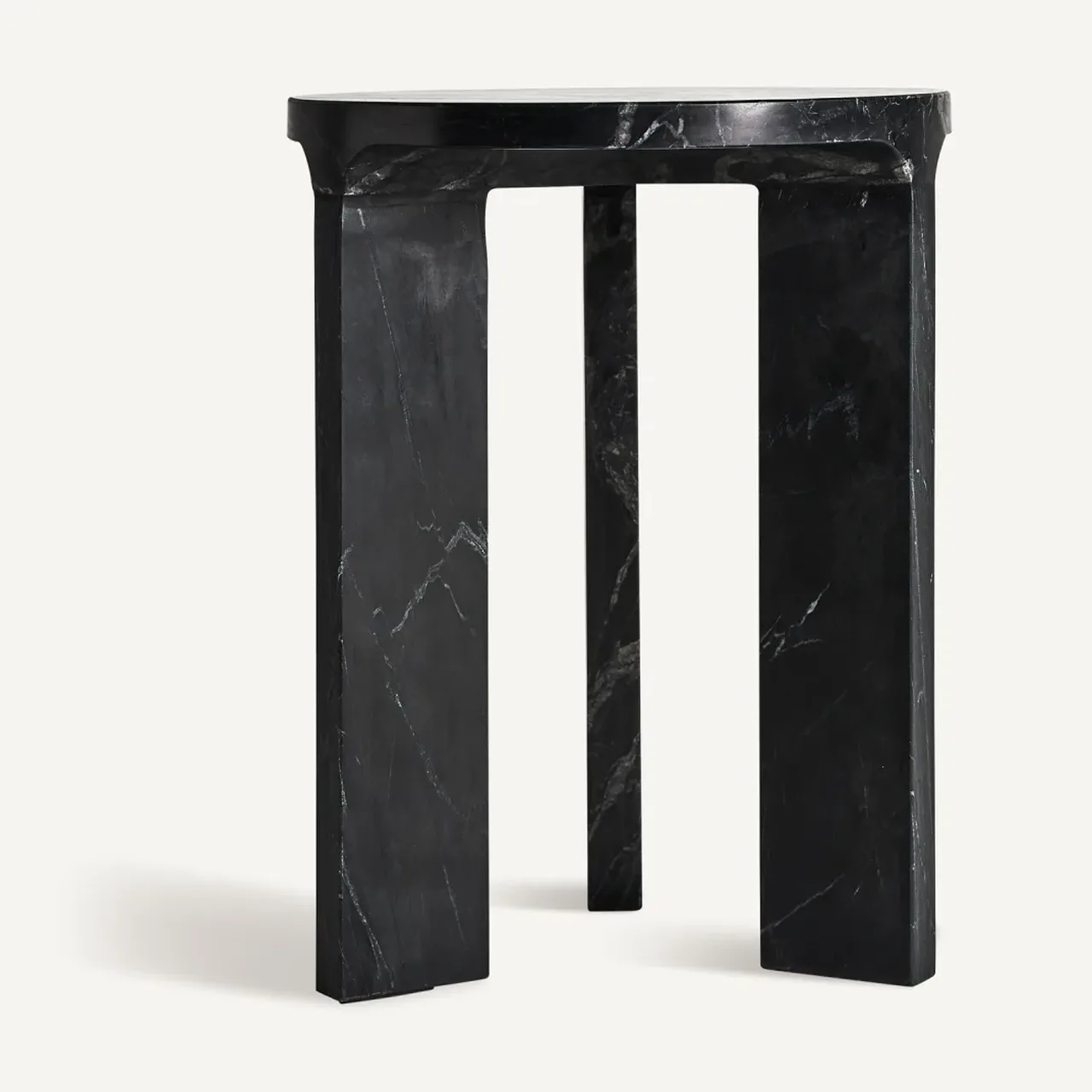 Table basse Dyrstad marbre noir Vical Home
