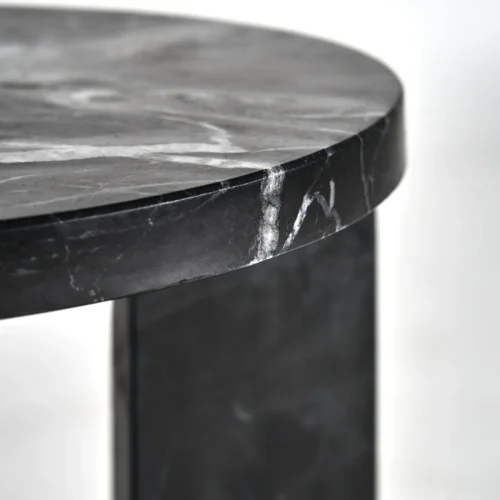 Table basse Dyrstad marbre noir Vical Home — vue 3
