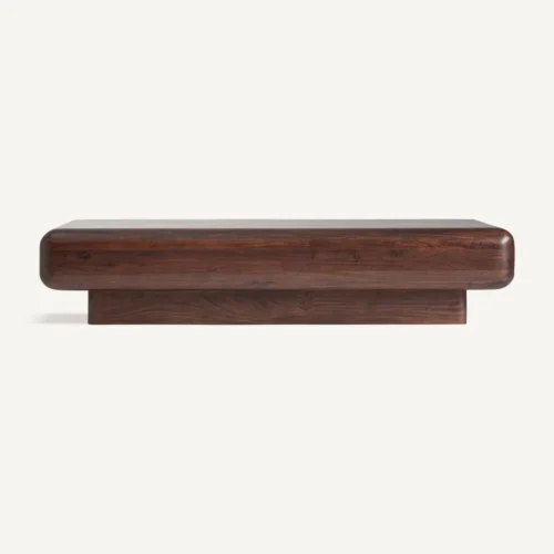 Table basse Flers bois d'acacia marron Vical Home