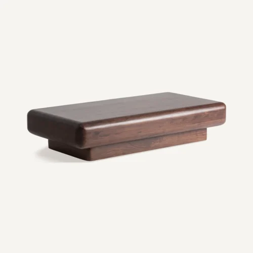 Table basse Flers bois d'acacia marron Vical Home — vue 2