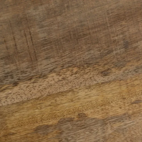 Table basse gigogne bicolore marron et noir Ixia 90 cm — vue 7