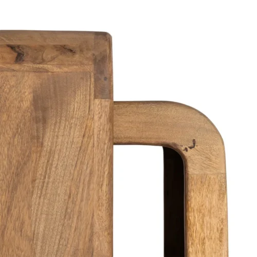 Table basse gigogne bois de manguier Ixia 120 x 55 cm — vue 5