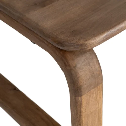 Table basse gigogne bois de manguier Ixia 120 x 60 cm — vue 3