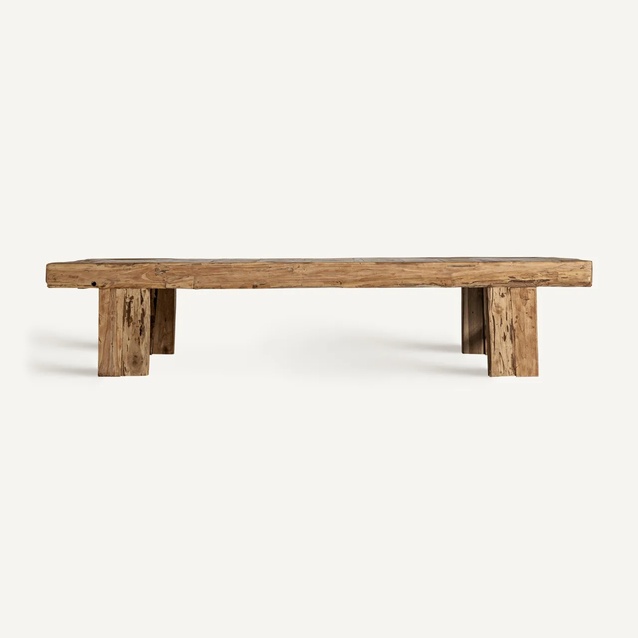 Table basse Kerp teck naturel 200 cm Vical Home