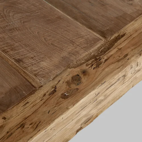 Table basse Kerp teck naturel 200 cm Vical Home — vue 5