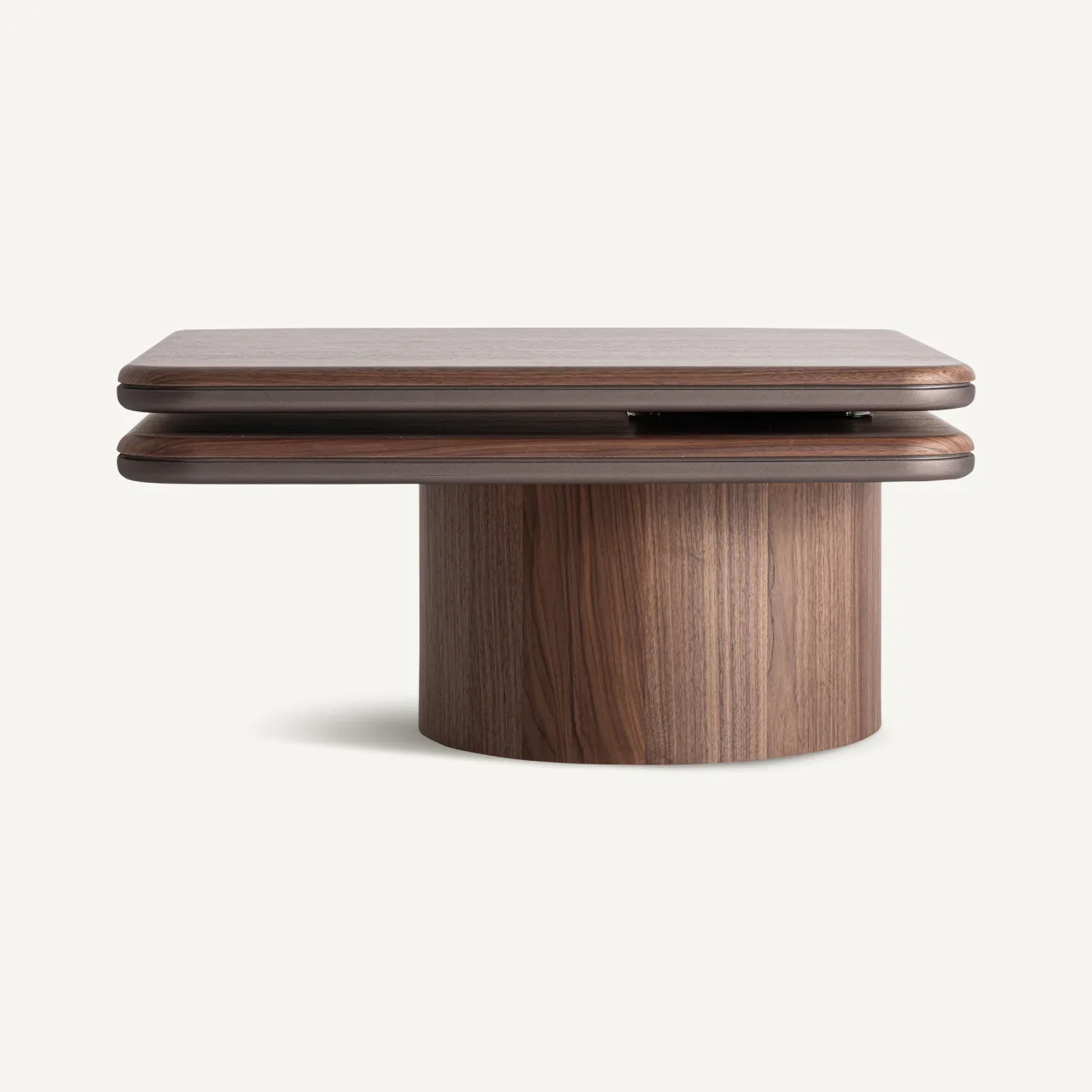 Table basse Kexby noyer et fer Vical Home